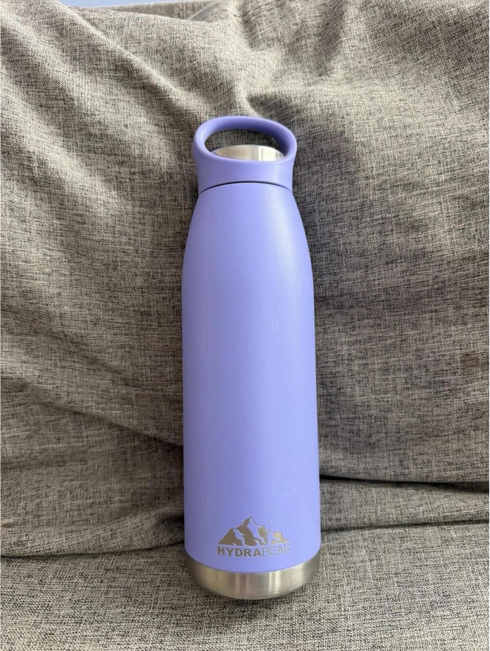 Hydrapeak Dash Water Bottle Purple Stainless Steel Insulated 32 Oz BPA Free